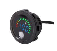 Voltmetro Impermeabile Del Voltmetro Visualizzatore Digitale Misuratore Della Batteria Tensioni LED Per Tester Tensione Della Batteria Uso Industriale Marino Automobilistico