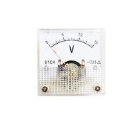 voltmetro, Misuratore analogico CC con puntatore meccanico tipo 91C4-V Voltmetro 45 * mm 1 pz(DC15V)