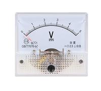 Voltmetro misuratore di tensione pannello analogico DC 0-5V 85C1 Errore 2,5%