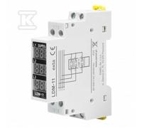 Voltmetro modulare digitale trifase LDM-11 EXT10000316