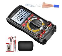 Voltmetro Multimetro - Kit Analizzatore per Batteria Auto,Tester di Tensione | Per Circuiti Automotive Presa Elettrica Applicazioni Elettriche Officina Casa Industriale Garage