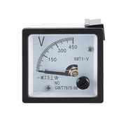 Voltmetro Pannello analogico Voltmetro Tester di tensione Voltimetro Ammeter50A 100A 200A 50V 100V 200V 450V(100V)
