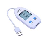 Voltmetro, Tester USB UT658A/C/DUAL Monitor di tensione e corrente Volt Ampere Misuratore di capacità del caricatore del prodotto digitale con memorizzazione dei dati(UT658A)