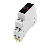 Voltmetro ThreeDisplay Din Rail Misuratore di Tensione Modulare AC80500V 1VA BV1