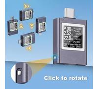 Voltmetro USB tipo C per strumento di rilevamento carica e misurazione corrente