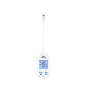 Voltmetro, UT658 Tester USB Caricabatterie Tipo C Tipo A Interfaccia Carica mobile Capacità di corrente Tester di resistenza energetica Misuratore di potenza USB(UT658C)