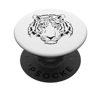 Volto di tigre PopSockets PopGrip Adesivo