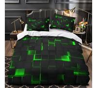 Volto fantasy oscuro copripiumino Set di Biancheria da Letto 3 Pezzi microfibra stampa 3D con federe per cuscini incluso federe orrore gotico Set Di Copripiumino for adulti e coppie King（220x240cm）