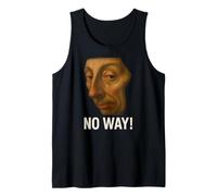 Volto Rinascimentale, con, Testo, No Way Canotta