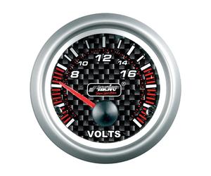 VOLTOMETRO ELETTRICO CARBON LOOK LINE