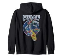 Voltron Defender of The Universe Felpa con Cappuccio