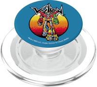 Voltron: Defender of the Universe Retro Gradient Portrait PopSockets PopGrip per MagSafe