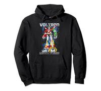 Voltron: Retro Defender Space Distressed Felpa con Cappuccio