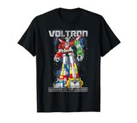 Voltron Retro Defender Space Distressed Maglietta