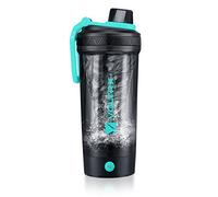 VOLTRX Bottiglia shaker, frullatore elettrico per frullati proteici ricaricabile USB C, tazze shaker per frullati proteici e frullati sostitutivi dei pasti, senza BPA, in Tritan, 24oz
