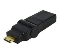 VoltShine Adattatore - Adattatore mini HDMI maschio a HDMI femmina, consente il collegamento diretto, ideale per dispositivi di piccole dimensioni