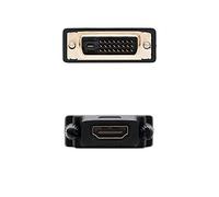 VoltShine Adattatore DVI 24+1 a HDMI, compatibile con alta definizione e trasmissione video; ideale per collegare dispositivi multimediali.