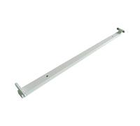VoltShine Apparecchio per tubi T8 da 1,2 m, supporto per 2 tubi, ideale per l'illuminazione in uffici e spazi commerciali.