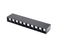 VoltShine Applique LED lineare Vienna 10W (UGR 17) - DSC 3000K: Con un design sofisticato, offre luce calda ed efficiente, perfetta per arredare in modo moderno e stilizzato case e uffici.