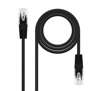 VoltShine Cavo di rete Cat.5e UTP AWG24, nero, 10 m, ideale per collegare dispositivi in reti locali e migliorare la velocità di trasferimento dei dati.