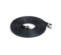 VoltShine Cavo patch CAT7 da 5 metri in elegante colore nero, ideale per trasmettere dati ad alte velocità e garantire una connessione stabile ed efficiente sulla rete.