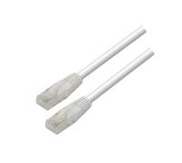 VoltShine Cavo patch RJ45 Cat.5e UTP AWG24 bianco 0,5 m, ideale per connessioni di rete in casa e ufficio.