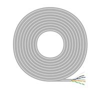 VoltShine Cavo RJ45 Cat.6 UTP AWG23 CCA Grigio 100m - Connettività di rete ad alta velocità, ideale per reti domestiche e uffici.