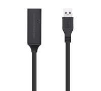 VoltShine Cavo USB 3.0 prolunga con amplificatore tipo Am-AH, 10 metri, ideale per estendere la connessione e migliorare il trasferimento dei dati.