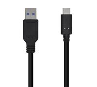 VoltShine Cavo USB 3.1 GEN2 10Gbps 3A Tipo C M-Am Nero 1.5M - Connessione rapida ed efficiente per dispositivi compatibili.