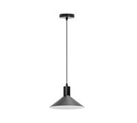 VoltShine Ciondolo in ferro nero E27, accessorio decorativo ideale per illuminazione interna ed esterna, nessuna sorgente luminosa inclusa.