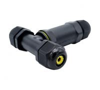 VoltShine Connettore a T IP68, perfetto per ambienti difficili. Offre connessioni impermeabili, garantendo durata ed efficacia nei progetti elettrici. Fiducia totale in ogni installazione.