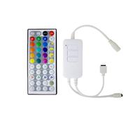 VoltShine Controller RGB WiFi 12/24V con telecomando: illumina il tuo spazio! Controlla le luci a LED dal tuo smartphone o tramite telecomando. Crea ambienti unici e personalizzati in ogni angolo.