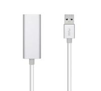 VoltShine Convertitore USB 3.0 a Ethernet da 15 cm, connessione rapida, supporto Plug and Play, ideale per espandere la rete su dispositivi senza porta Ethernet.