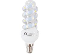 VoltShine LED a spirale E14 4,9W: Illumina il tuo spazio in modo efficiente ed elegante. Con il suo design sottile e basso consumo, è ideale per qualsiasi ambiente. Risparmio energetico senza