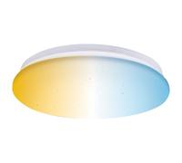 VoltShine Luce da soffitto intelligente Bluetooth MESH 18W CCT, perfetta per creare ambienti personalizzati. Controlla l'intensità e il colore dal tuo dispositivo mobile in modo semplice e veloce.
