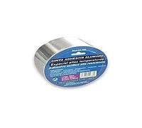 VoltShine Nastro adesivo in alluminio, larghezza 50 mm, lunghezza 25 m, ideale per sigillare, isolare e riparare superfici elettriche e termiche.