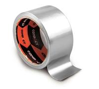 VoltShine Nastro americano compatto 10 m x 50 mm Argento, resistente, impermeabile, ideale per riparazioni, artigianato e lavori fai da te.