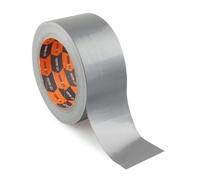 VoltShine Nastro americano compatto 25 m x 50 mm, colore argento, ideale per riparazione, sigillatura e fissaggio su più superfici.