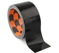 VoltShine Nastro americano compatto di colore nero, realizzato in tessuto rinforzato, con dimensioni di 50 mm di larghezza e 10 m di lunghezza.