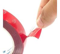 VoltShine Nastro biadesivo acrilico 12 mm x 2 m, alta adesione, resistente allo strappo, ideale per artigianato, fissaggio e montaggio su varie superfici.