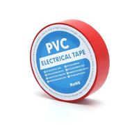 VoltShine Nastro isolante in PVC, spessore 0,13 mm, larghezza 17 mm, lunghezza 25 m, ideale per isolare e riparare cavi elettrici.