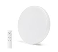 VoltShine Plafoniera LED antiumidità 18W CCT, ideale per bagni e cucine. Con telecomando per un facile controllo. Fornisce luce efficiente e comfort in qualsiasi spazio.