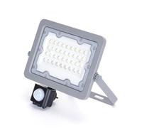 VoltShine Proiettore LED da 30 W, luce fredda da 6500 K, impermeabile (IP65) e sensore di movimento. Ideale per illuminare giardini, cortili e terrazze con efficienza e stile.