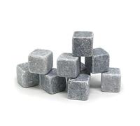 VoltShine Set di cubetti di Pietra per Vino, con 6 cubetti, refrigeratore Senza diluizione, Ideale per Mantenere la Temperatura delle Bevande.