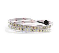 VoltShine Striscia LED 24 V DC SMD2835 Ziadna IP20 da 5 m, 120 LED/m. La sua luce bianca fredda da 6000 K conferisce eleganza e modernità, perfetta per ambienti con un tocco unico e sofisticato.
