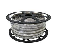 VoltShine Striscia LED ad alta tensione blu da 50 m e 8 mm, ideale per illuminare gli spazi con un'attraente luminosità blu. Robusto ed efficiente, perfetto per decorazioni e progetti creativi.