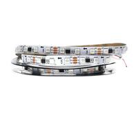 VoltShine Striscia LED RGBIC digitale da 12 V DC SMD5050, 60 LED/m, IP20. Estensione di 5 m ideale per aggiungere vivaci effetti decorativi. Trasforma il tuo spazio con il colore!