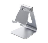 VoltShine Supporto regolabile per tablet e smartphone da tavolo con un perno, ideale per guardare video e videochiamate.