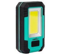 VoltShine Torcia da lavoro con 3 LED COB, 800 lm, USB e micro USB, dimensioni 3,5 x 11 x 16 cm, con magnete, gancio e supporto