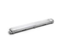 VoltShine Tubo LED trifase da 0,6 m, 2 x 9 W, ideale per illuminare spazi di lavoro. Offre alta efficienza e qualità luminosa, perfetto per ambienti di lavoro. Illumina in modo efficace.